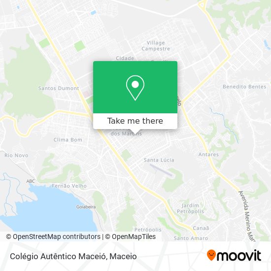 Colégio Autêntico Maceió map