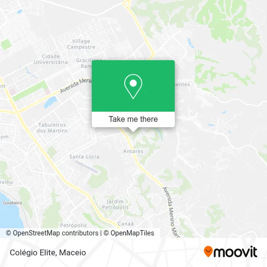 Colégio Elite map