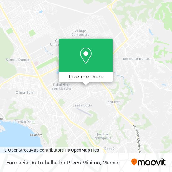 Farmacia Do Trabalhador Preco Minimo map