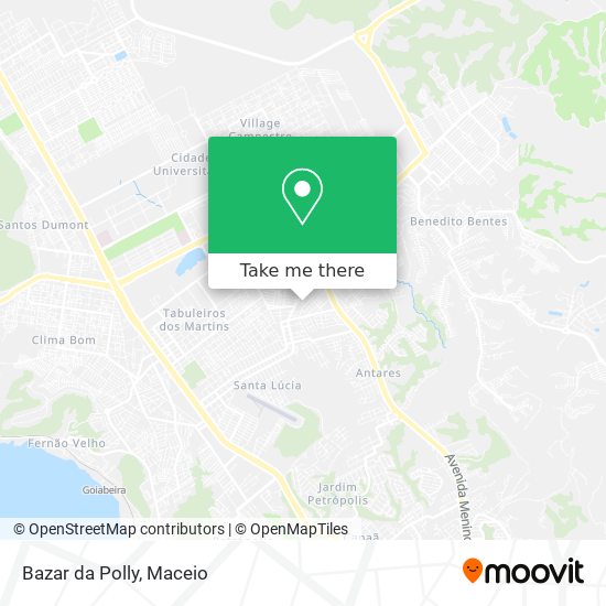 Bazar da Polly map