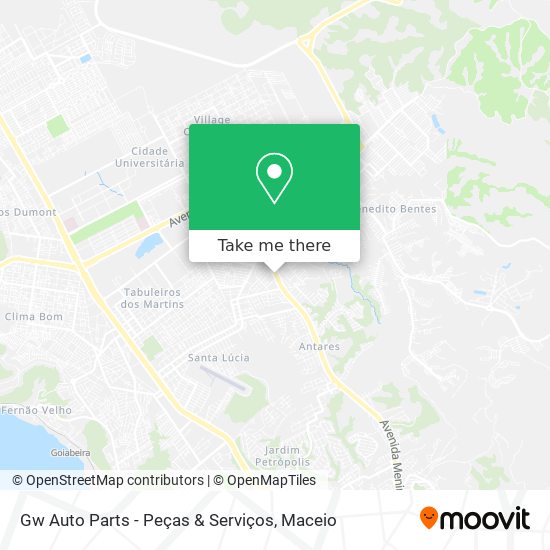 Gw Auto Parts - Peças & Serviços map