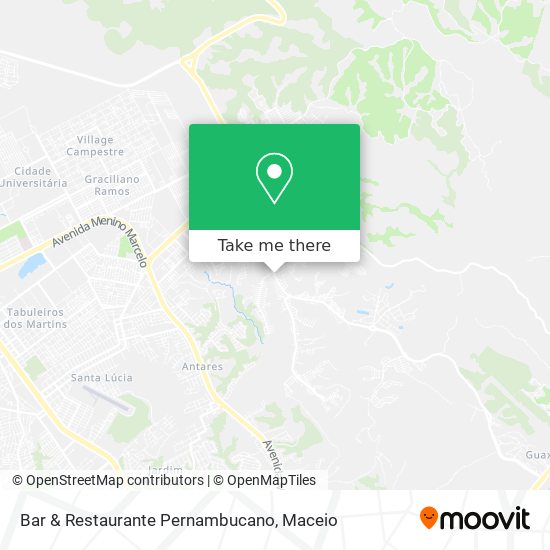 Bar & Restaurante Pernambucano map