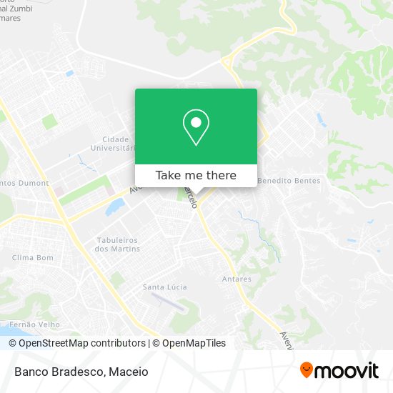 Banco Bradesco map