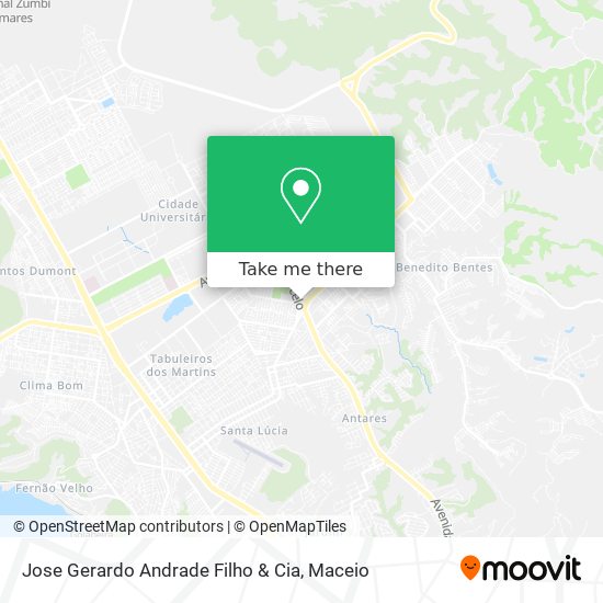 Jose Gerardo Andrade Filho & Cia map