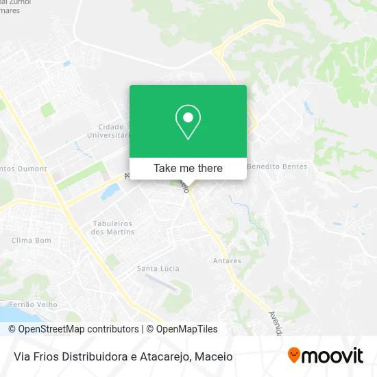Via Frios Distribuidora e Atacarejo map