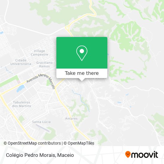 Colégio Pedro Morais map