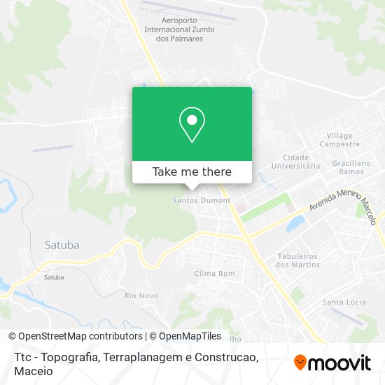 Ttc - Topografia, Terraplanagem e Construcao map