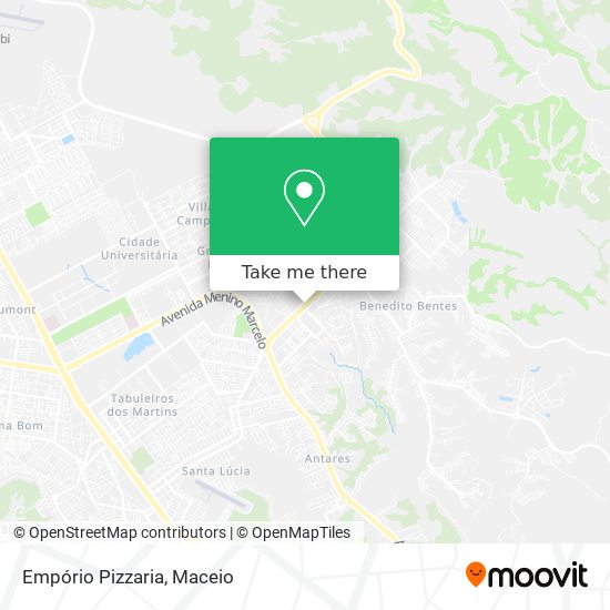 Empório Pizzaria map