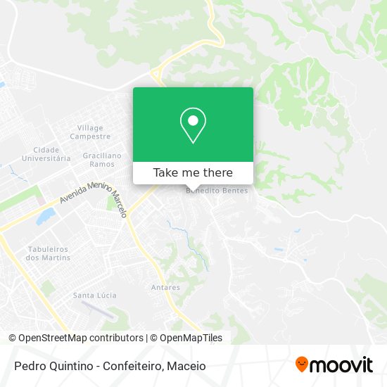 Pedro Quintino - Confeiteiro map