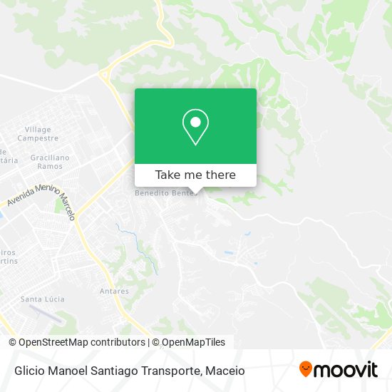 Glicio Manoel Santiago Transporte map