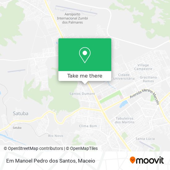 Em Manoel Pedro dos Santos map