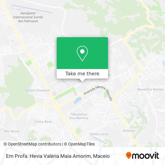Em Profa. Hevia Valéria Maia Amorim map