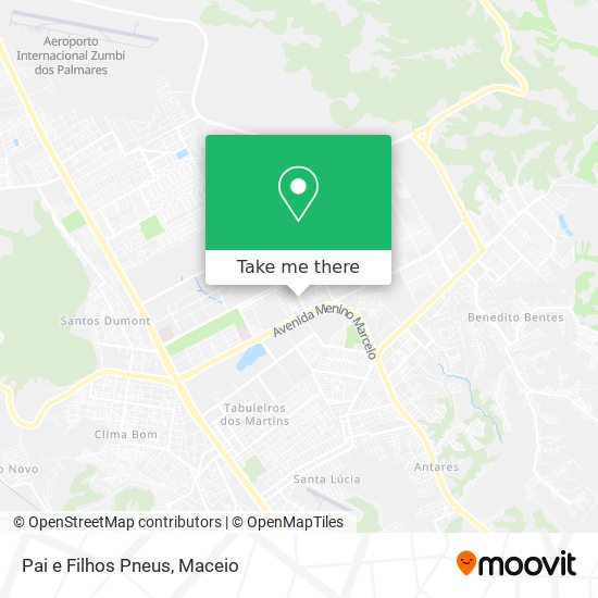 Mapa Pai e Filhos Pneus