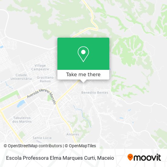 Escola Professora Elma Marques Curti map