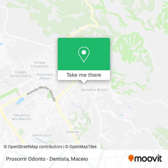 Prosorrir Odonto - Dentista map