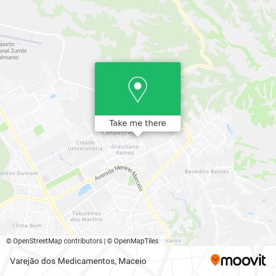 Varejão dos Medicamentos map