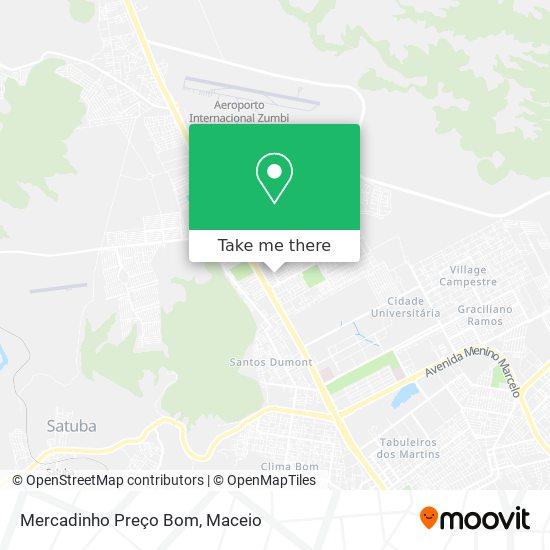 Mercadinho Preço Bom map