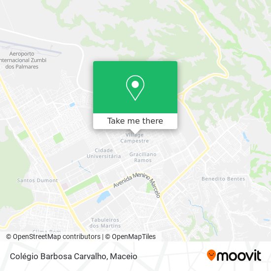 Colégio Barbosa Carvalho map