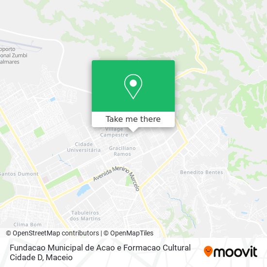 Fundacao Municipal de Acao e Formacao Cultural Cidade D map