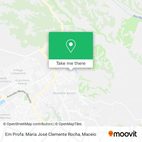 Em Profa. Maria José Clemente Rocha map