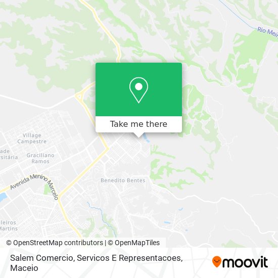 Salem Comercio, Servicos E Representacoes map