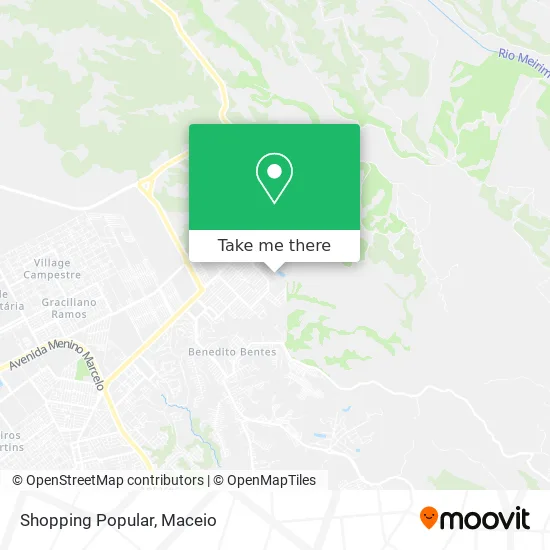 Shopping Popular map