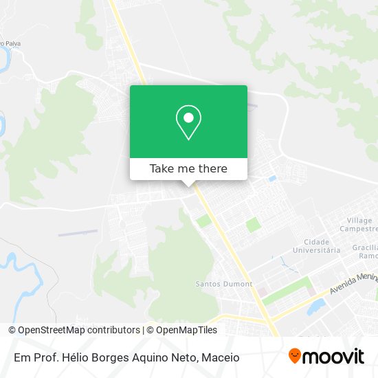 Mapa Em Prof. Hélio Borges Aquino Neto
