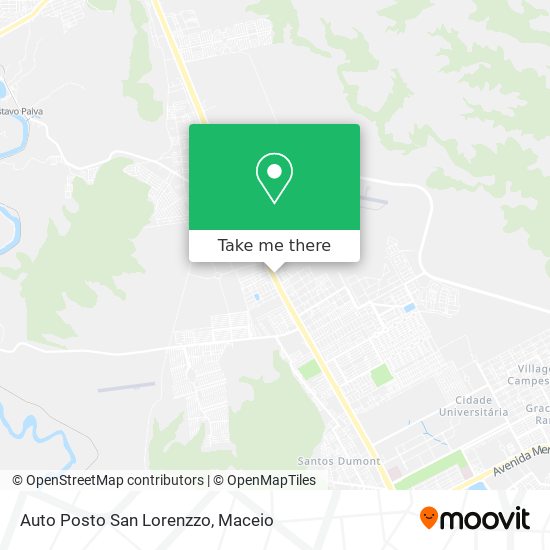 Auto Posto San Lorenzzo map