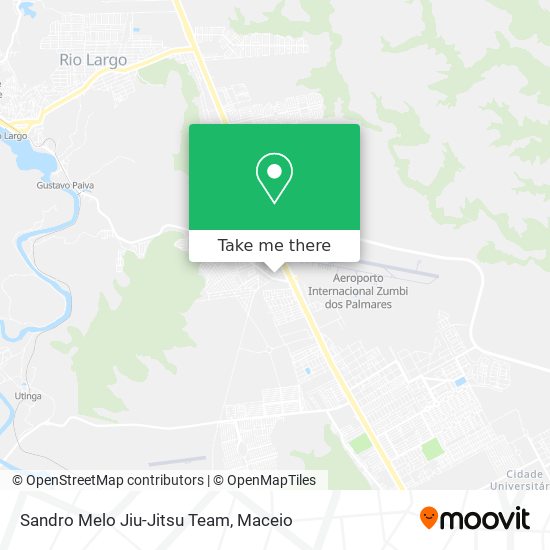Sandro Melo Jiu-Jitsu Team map