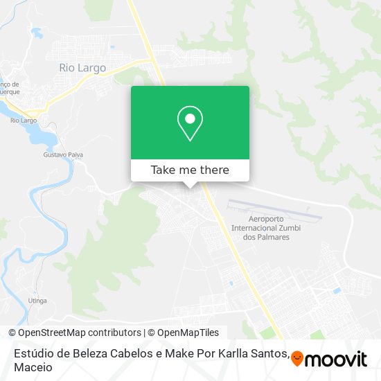 Estúdio de Beleza Cabelos e Make Por Karlla Santos map