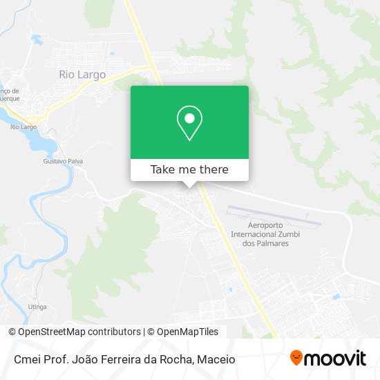 Cmei Prof. João Ferreira da Rocha map