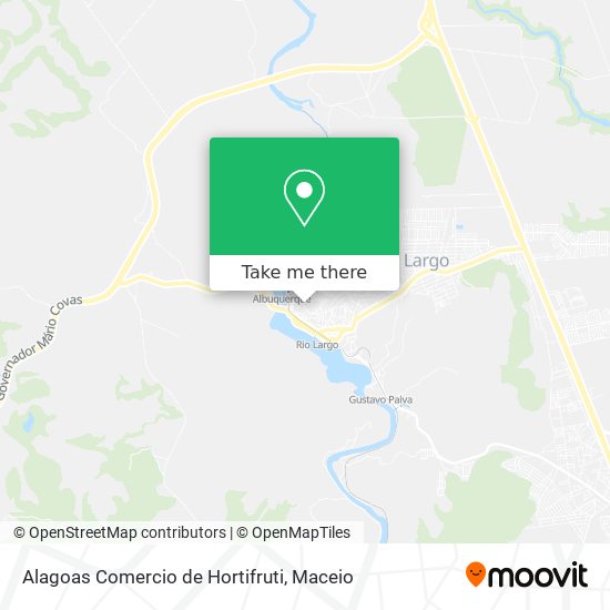 Alagoas Comercio de Hortifruti map