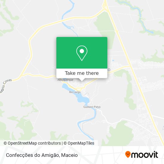 Confecções do Amigão map