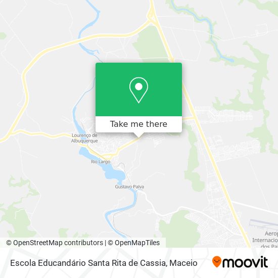 Escola Educandário Santa Rita de Cassia map