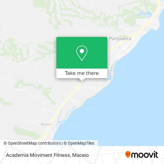 Academia Moviment Fitness map