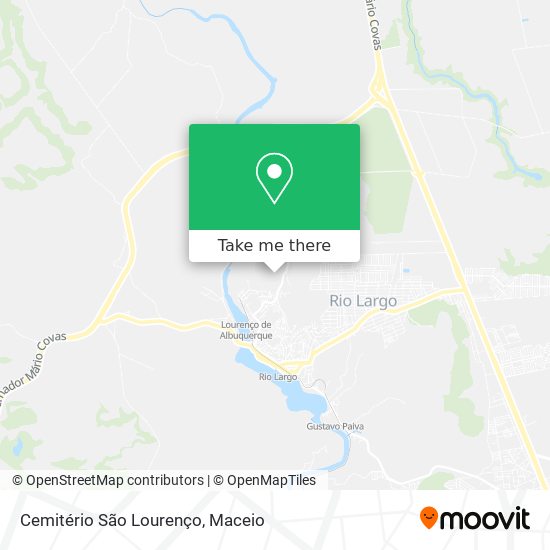 Cemitério São Lourenço map