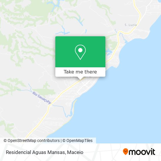 Residencial Aguas Mansas map