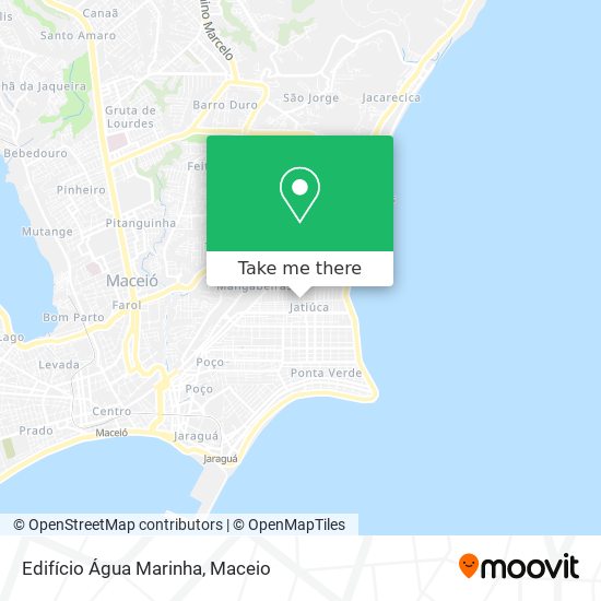 Edifício Água Marinha map
