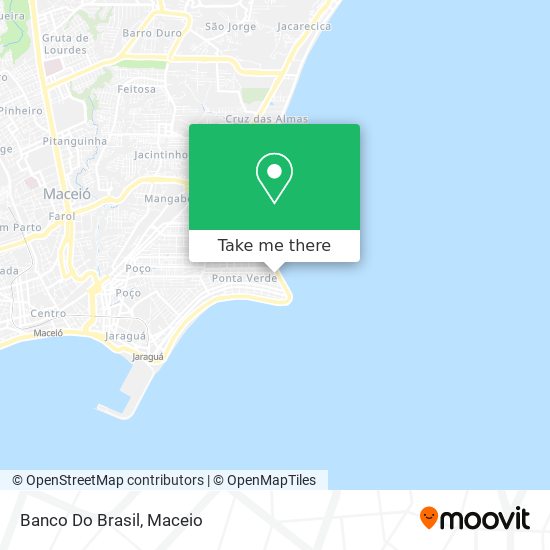 Banco Do Brasil map