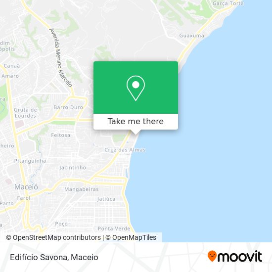 Edifício Savona map