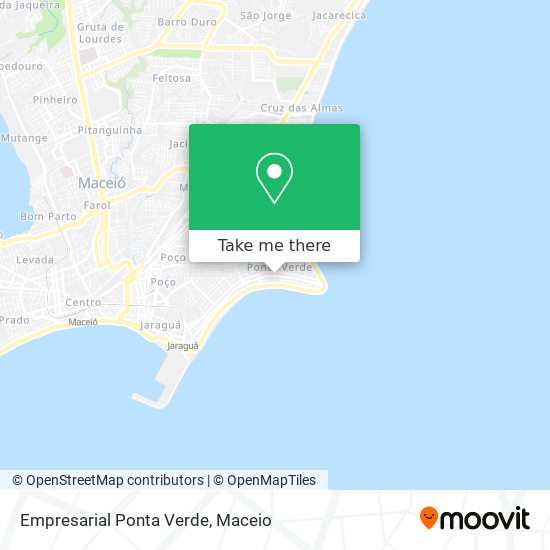 Empresarial Ponta Verde map
