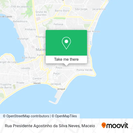 Rua Presidente Agostinho da Silva Neves map