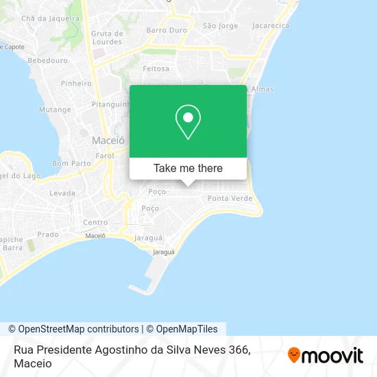 Rua Presidente Agostinho da Silva Neves 366 map