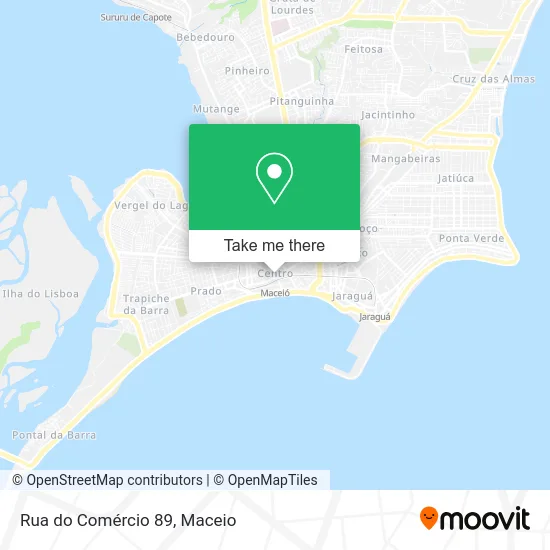 Rua do Comércio 89 map