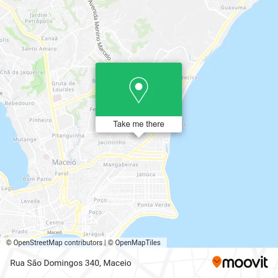 Rua São Domingos 340 map