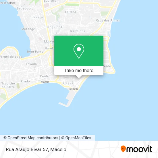 Rua Araújo Bivar 57 map