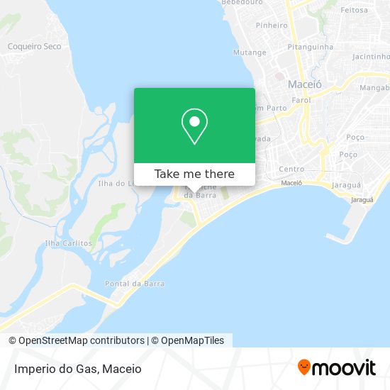 Imperio do Gas map