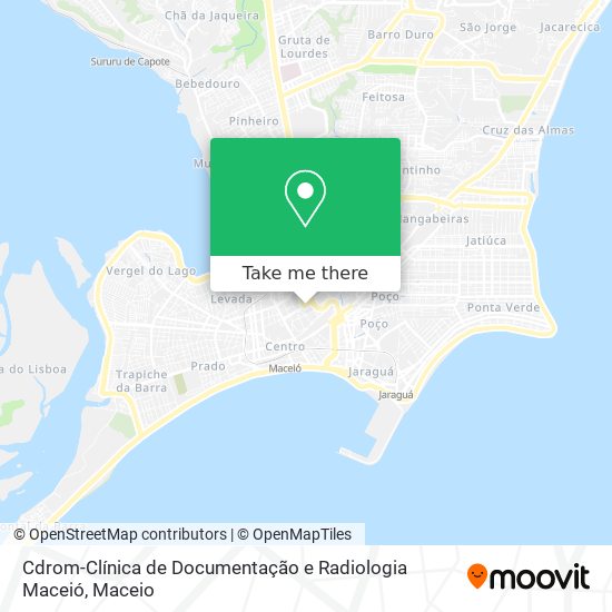 Cdrom-Clínica de Documentação e Radiologia Maceió map