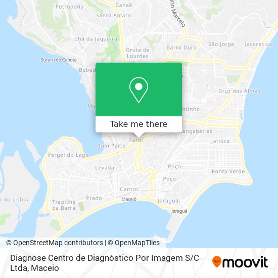 Diagnose Centro de Diagnóstico Por Imagem S / C Ltda map