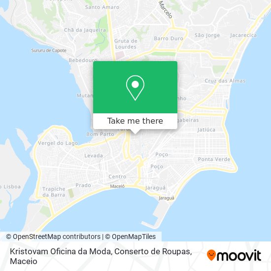 Kristovam Oficina da Moda, Conserto de Roupas map